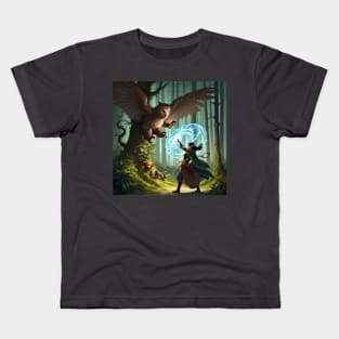 Druid woman Kids T-Shirt